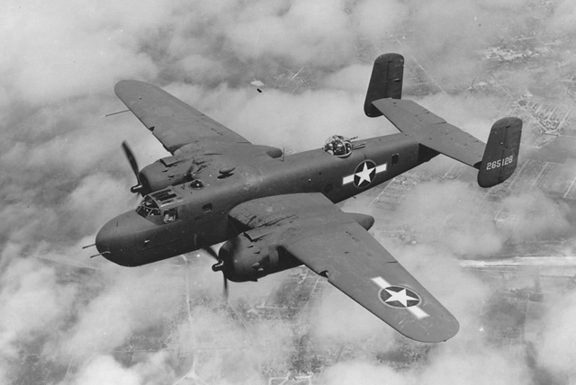 B25 Mitchell Bomber wreck "Pistoff" - The B-25 Mitchel Bomber