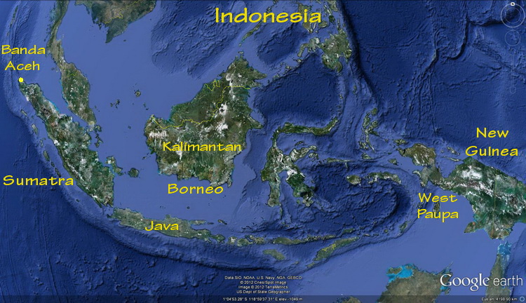Map Of Indonesia 2 7501 