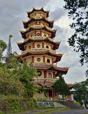 The Buddhist Temple in Sorong
