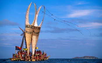 Hanuabada Stilt Village and the Hiri Moale Festival - Courtesy of Telegraph