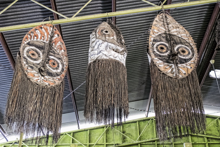 More traditional artifacts on display at PNG Arts in Port Moresby