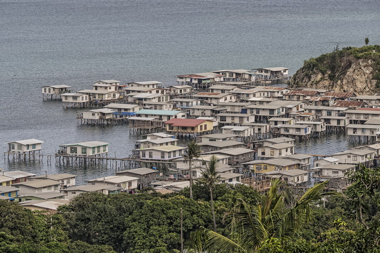 Hanuabada Stilt Village in Port Moresby