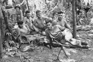Australian Soldiers on the Kokoda Trail