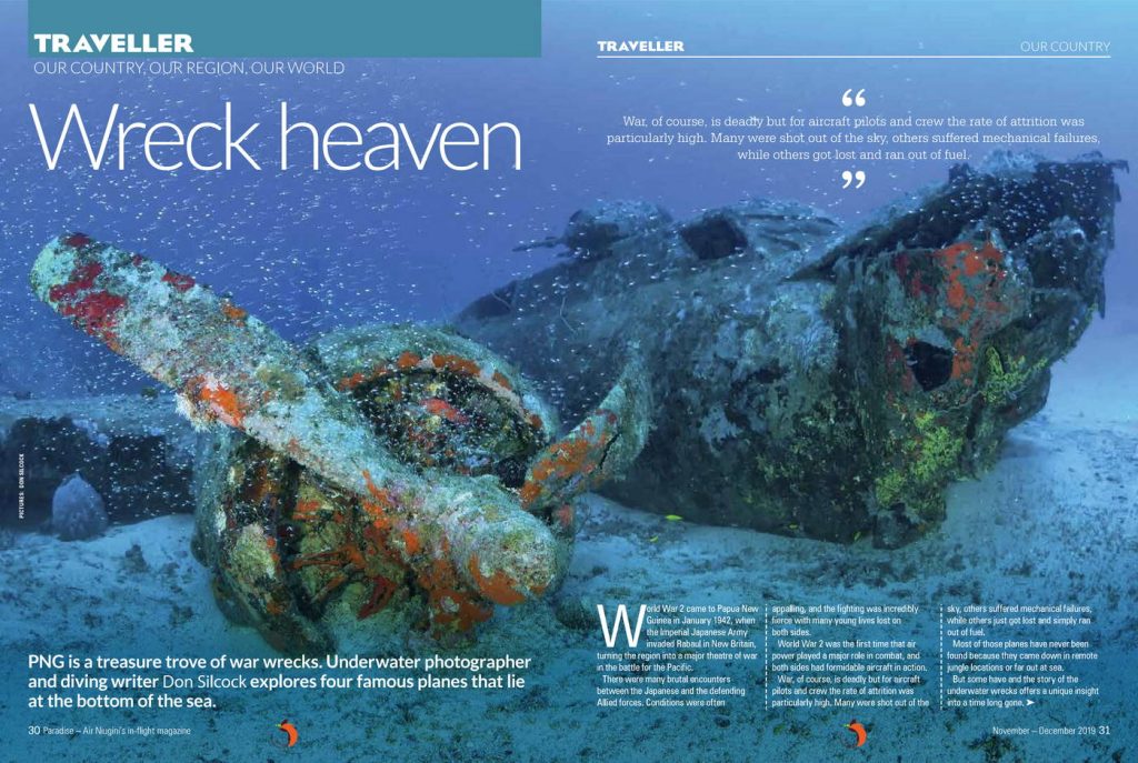 Best Aircraft Wreck Dives in PNG