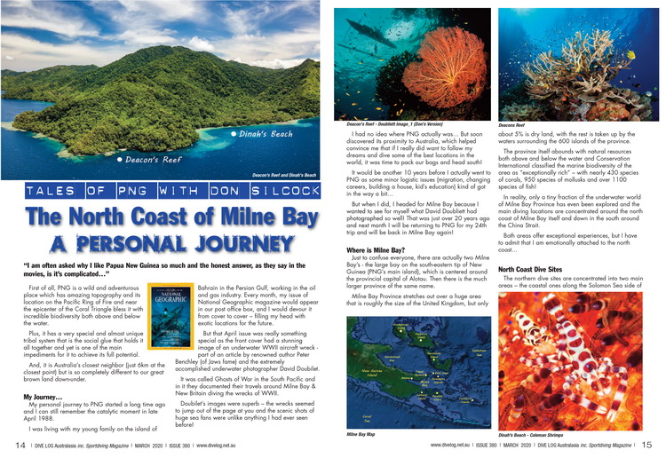 Diving the North Coast of Milne Bay