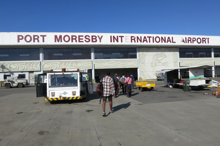 Transit in Port Moresby