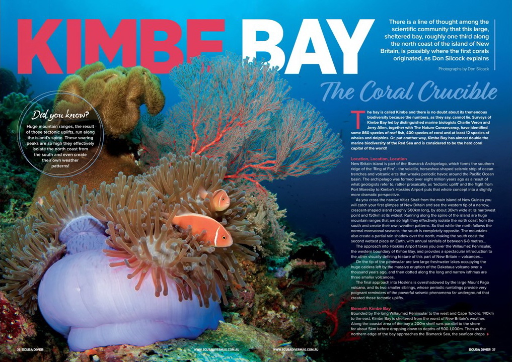 Diving Kimbe Bay in PNG