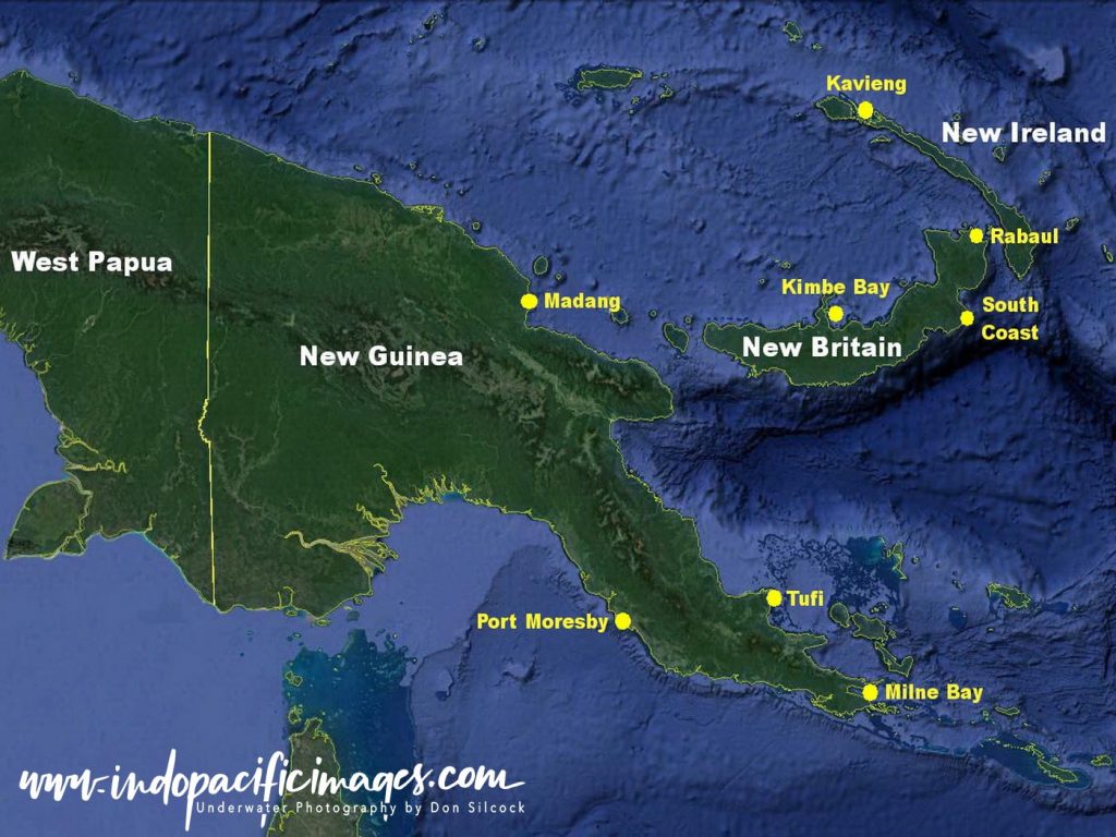 Diving in PNG