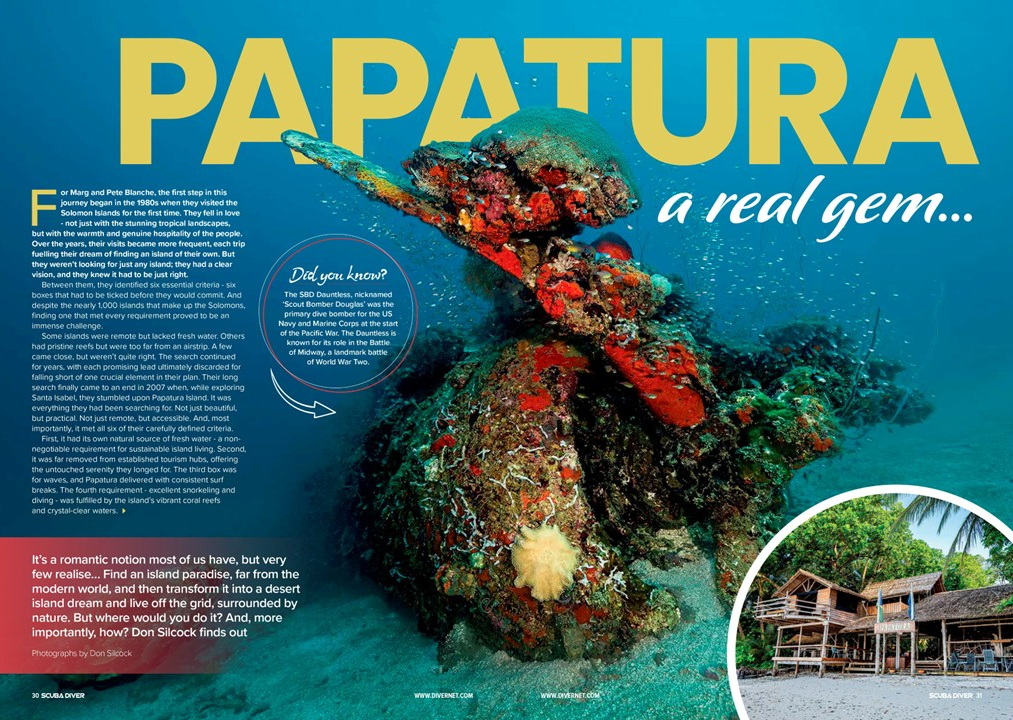 Diving Papatura