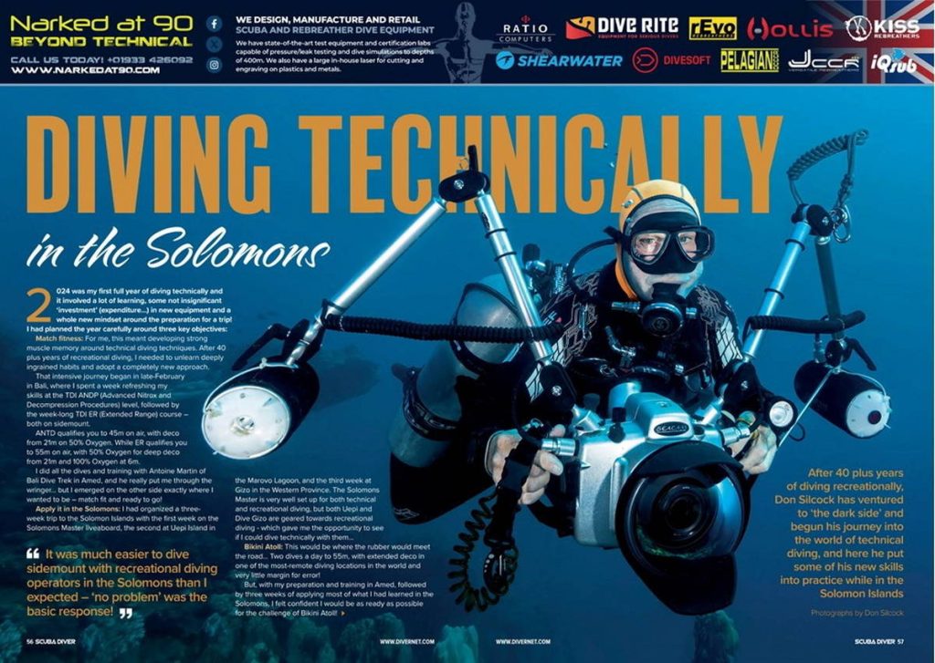 Diving Technically